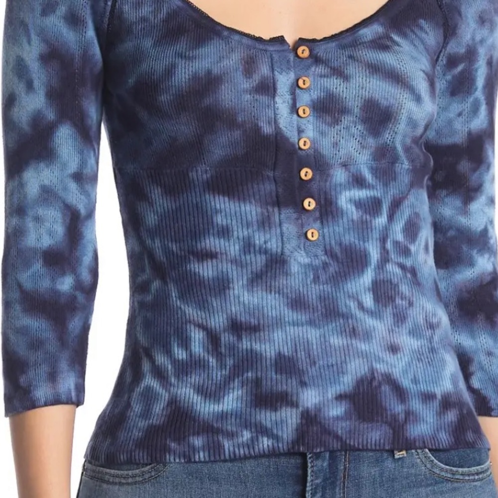 FREE PEOPLE RORY HENLEY TOP - Picture 4 of 4